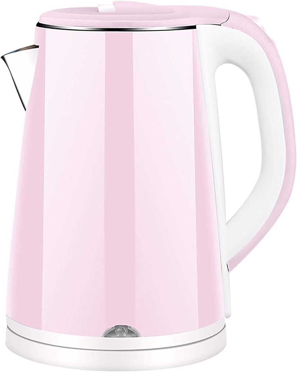 Waterkoker Roestvrijstaal - Snelkookkan Ketel - Snel Water Koken - Variabele Temperatuur - 23 Liter - Roze