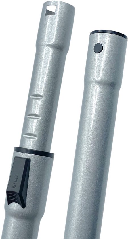 Fixem Telescoop Zuigbuis 32 mm – Verstelbaar 59-100 cm – Stofzuigerbuis Metaal – Kliksysteem – Compatibel met AEG, Electrolux, Nilfisk, Philips, Numatic en meer