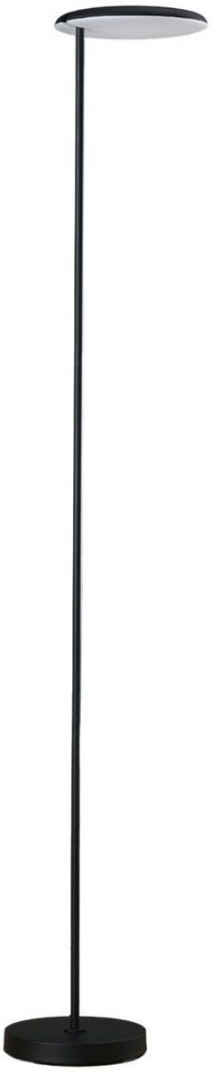Kosilum - Kalena - Vloerlamp - Zwart - Aluminium, ijzer en PC