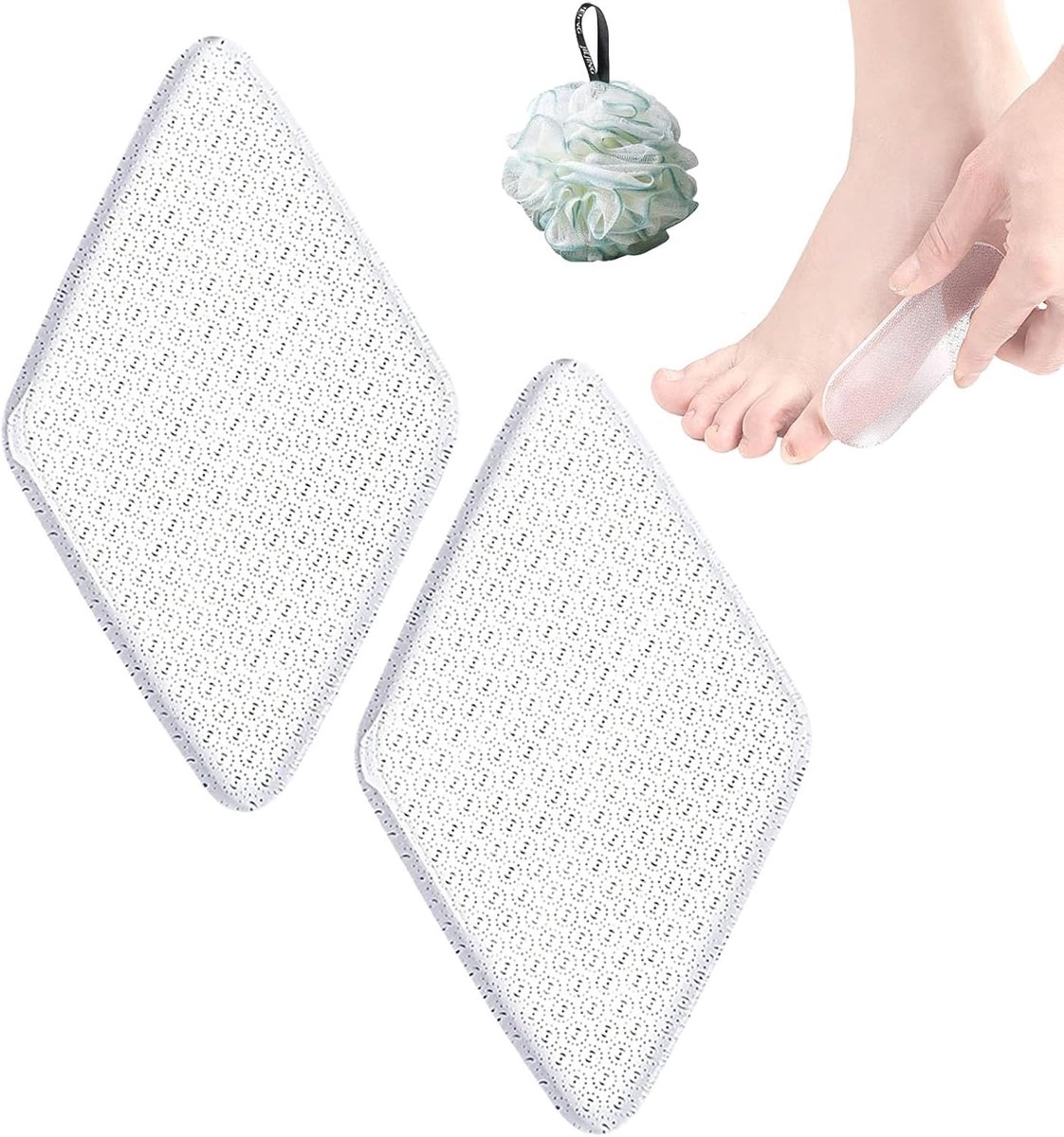 Voetvijl - Eelt Remover - Zachte Huid - Nano Glas Oppervlak - 9.5 x 5.5 cm