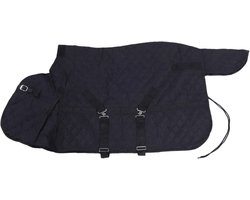 Paardendeken - Winterdeken - Paarden Warm Houden - Verstelbare Pasvorm - Nek 80-110cm - Zwart