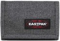 Portefeuille Eastpak gris avec logo noir.
