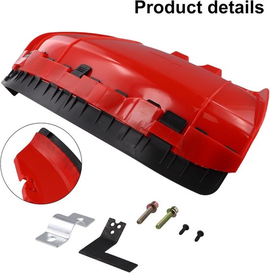 Beschermkap Bosmaaier - Veiligheidskap Grastrimmer - Tuinonderhoud Veilig - Robuuste Metalen Constructie - 28mm Schacht - Metaal — afbeelding 5