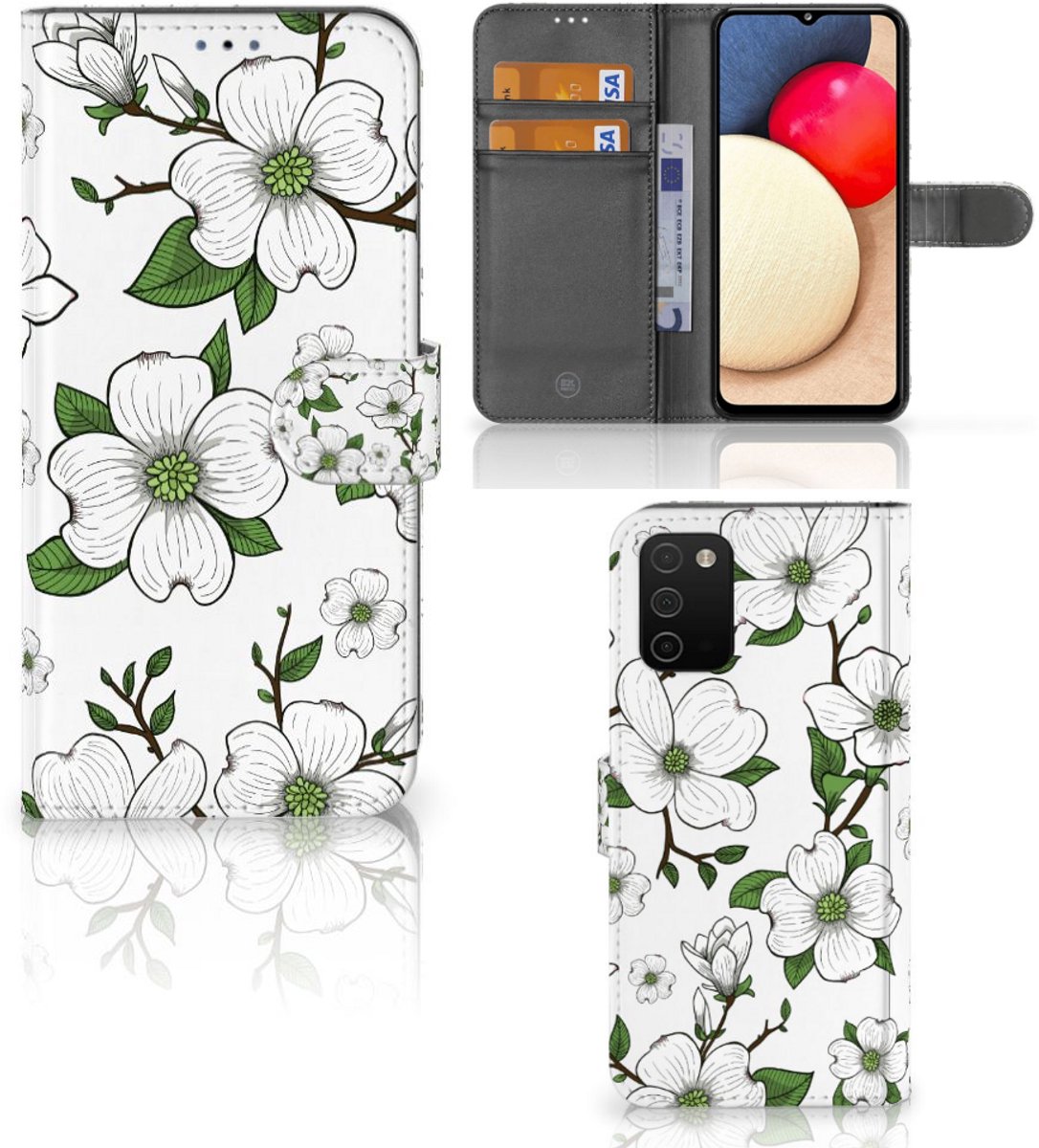 Samsung Galaxy A03s Hoesje Dogwood Flowers