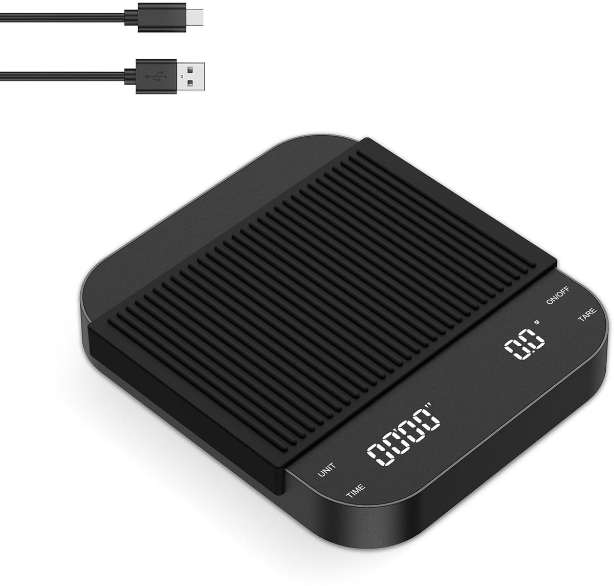Digitale Koffieweegschaal met Timer en USB Oplaadbaar