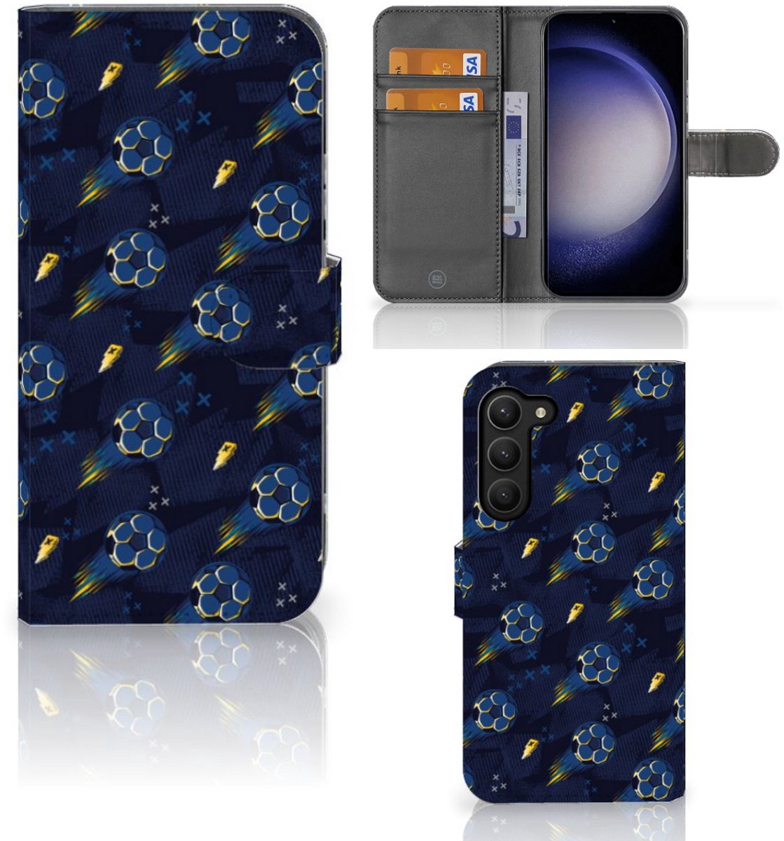 Telefoon Hoesje voor Samsung Galaxy S23 Plus Voetbal