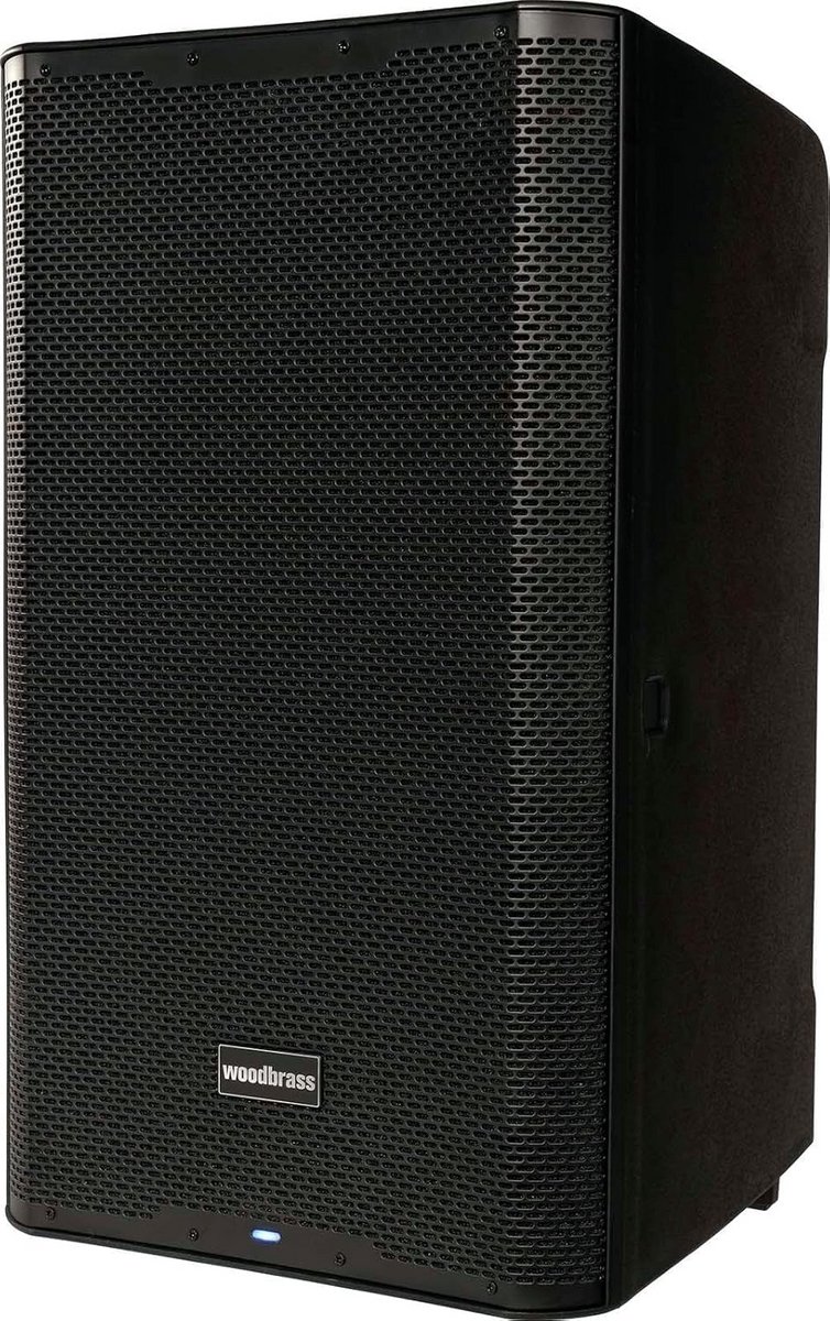 Actieve 15 inch luidspreker met Bluetooth, versterkt geluid, 125 dB, robuust en draagbaar voor DJ's en evenementen