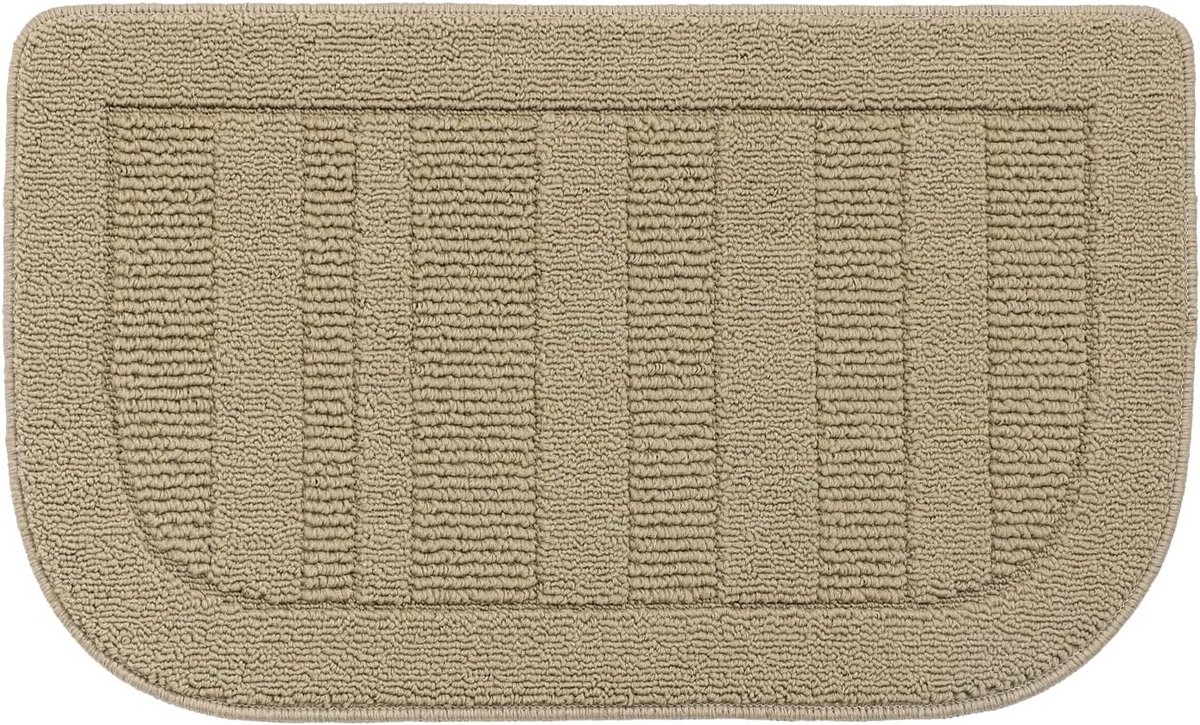 Duurzaam Antislip Keukentapijtmat, Absorberend en Vuilafstotend, Machinewasbaar, Beige