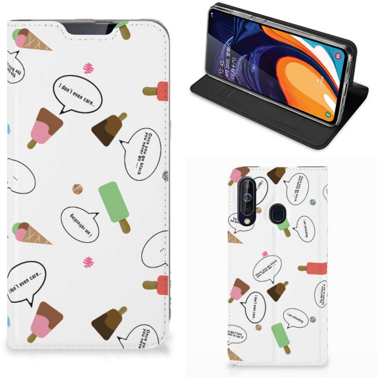 Samsung Galaxy A60 Flip Style Cover IJsjes