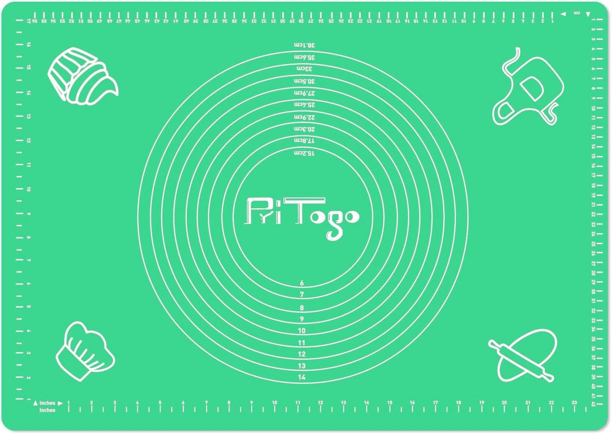 Siliconen Bakmat 65 x 45 cm - Antiaanbak en Antislip