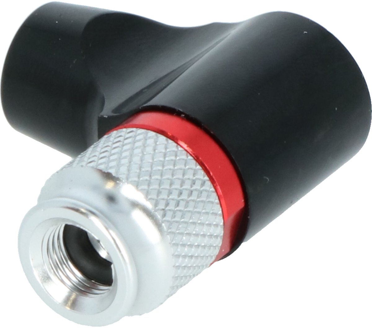 Dresco Co2 Pompkop - Voor CO2 patronen van 16 & 25 gram - Voor alle soorten fietsventielen - Snel oppompen onder hoge druk - Met CO2 schroefdraad aansluiting - Exclusief CO2 patroon