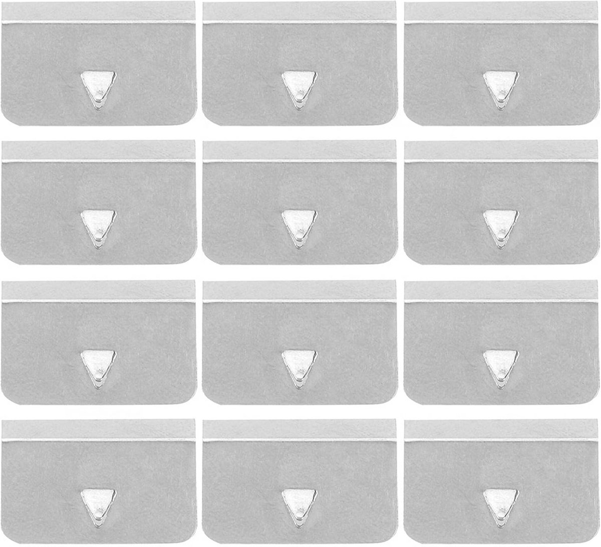 Universele Wind Deflector Clips voor Auto - RVS Bevestiging Retainer Clip Set (12 Stuks)