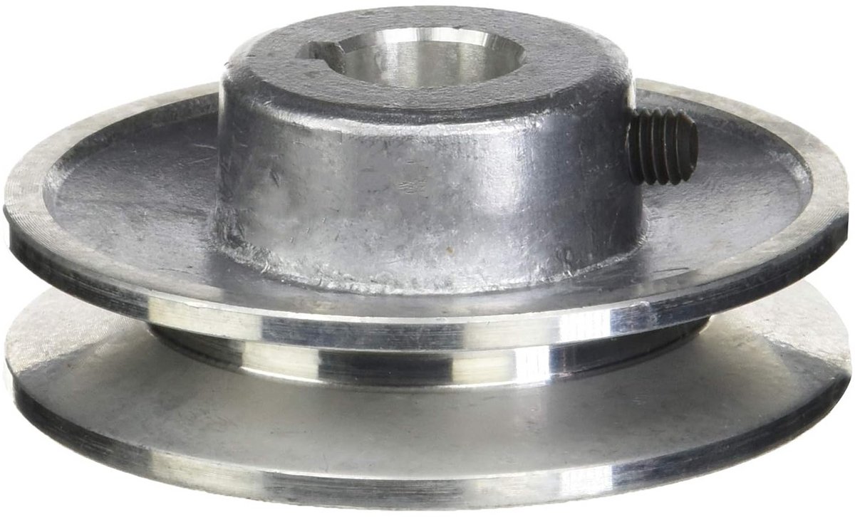 Aluminium Riemschijf 80 mm met Boring 19 mm voor Professionele Kantoor- en Doe-Het-Zelf Projecten