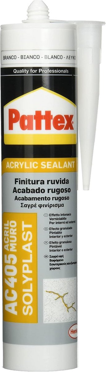 Afdichtmiddel Acryl voor Wandoppervlak - 300 ml - Wit