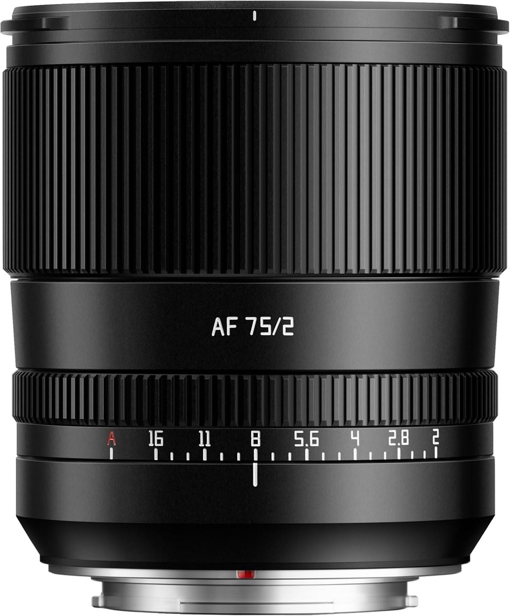 75mm F2.0 Autofocus Portretlens voor Volledig Frame Camera's