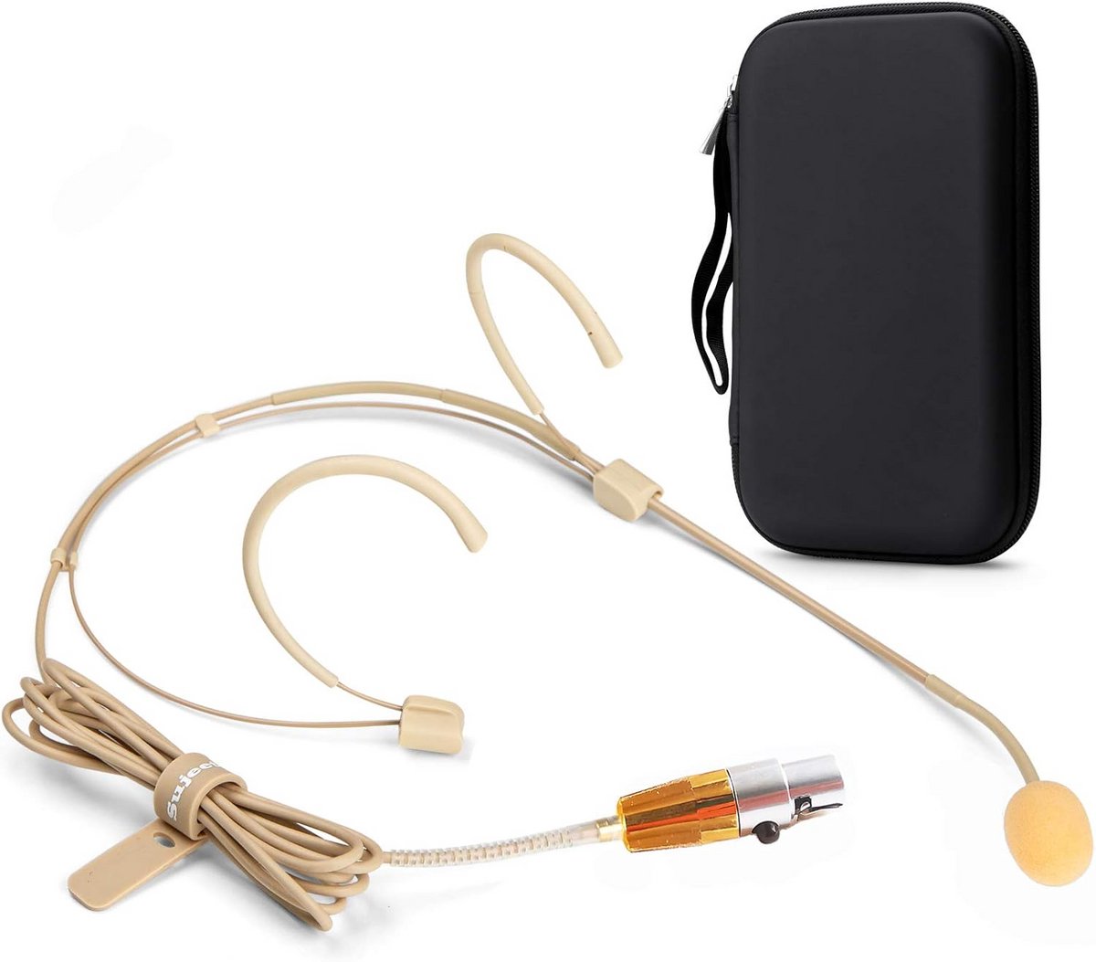 Hoofdband Microfoon met Mini XLR TA4F - Ideaal voor Lezingen, Theater en Podcasts