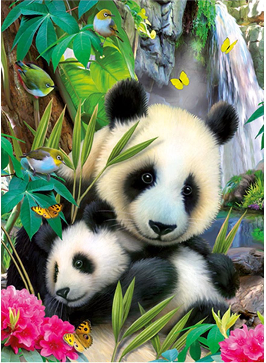 Ravensburger puzzel Lieve panda - Legpuzzel - 300 stukjes — afbeelding 4