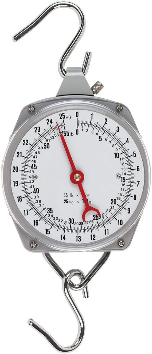 SCH® Hangweegschaal - Weegschaal - Silver - 25cm x 25cm x 9cm