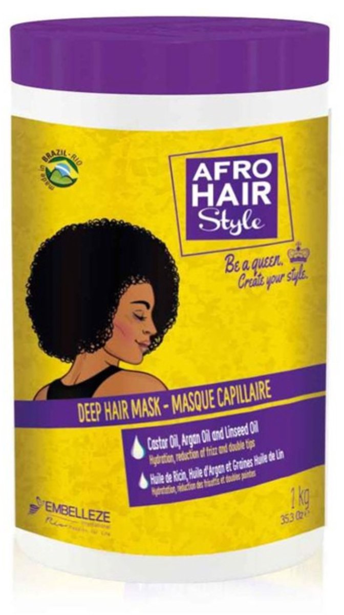 Haarmasker Afro Hair Novex (1000 ml)