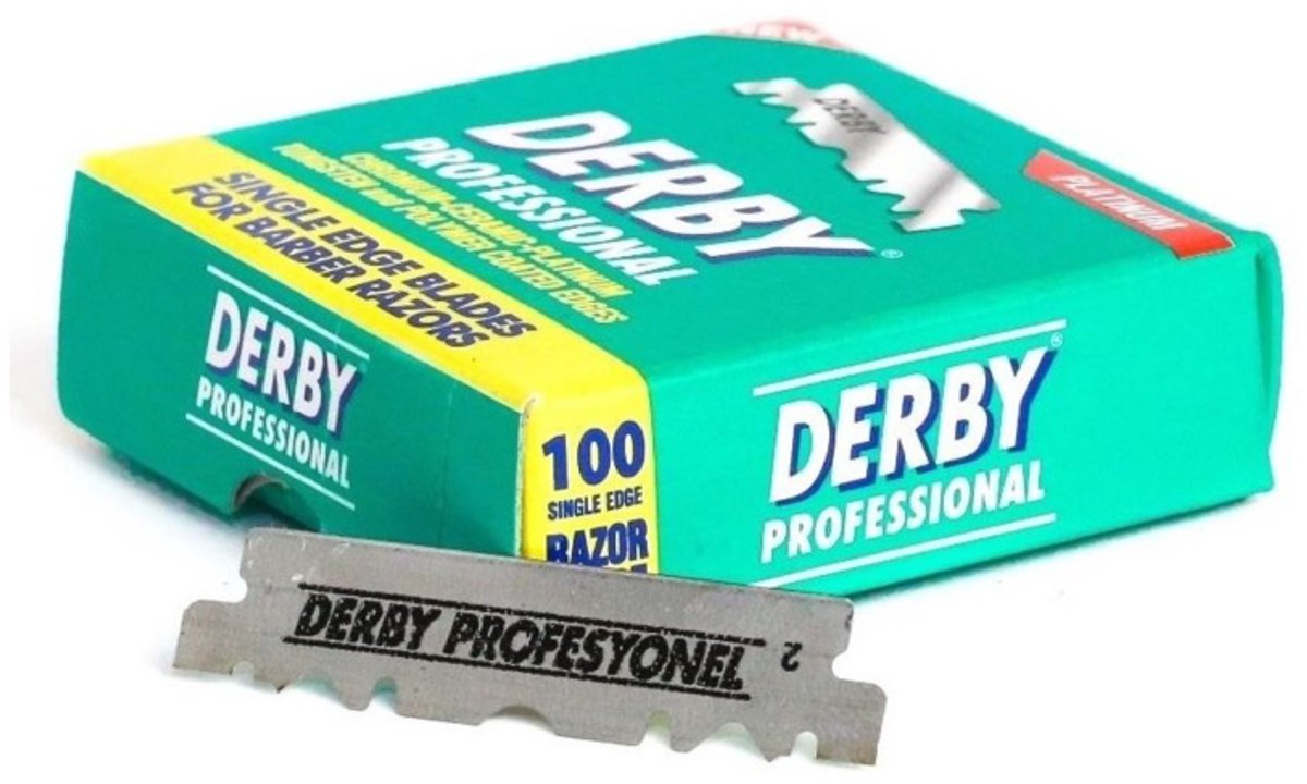 Derby Professional Scheermesjes 100 stuks