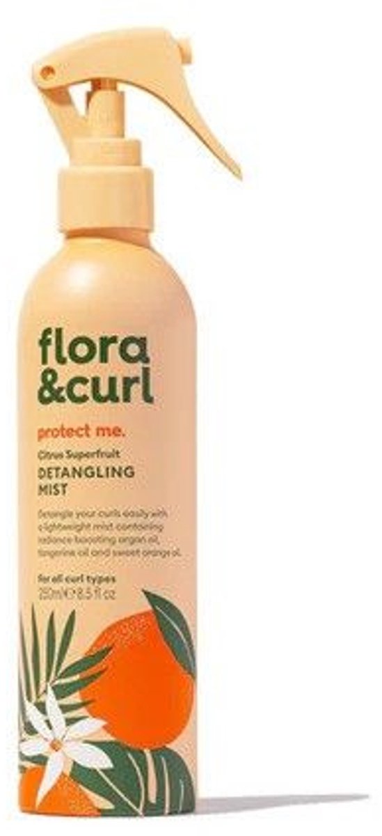 Flora & Curl Citrus Superfruit Detangling Mist