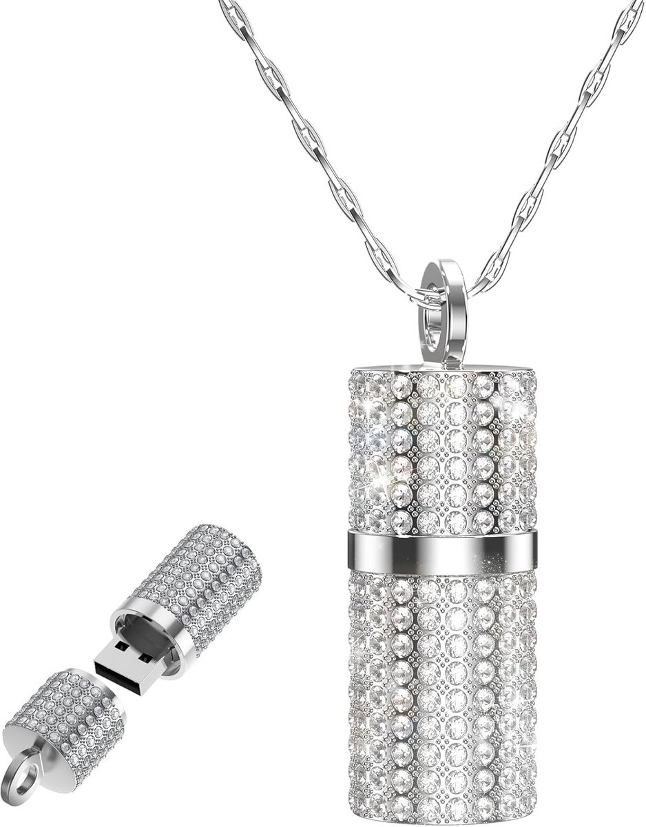 Unieke USB-stick 16 GB in Lippenstiftvorm - Stijlvolle Metalen Geheugenstick