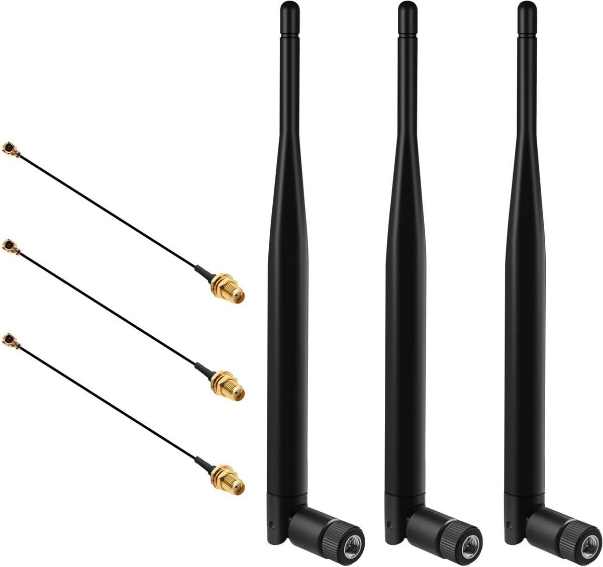 LoRa Antenne Set 868MHz 5 dBi met SMA Mannelijke Connector en Adapterkabel