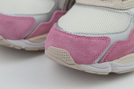 Chaussures pour femmes ASICS Gel-NYC - Unisexe - Crème Minérale Beige Pink - Taille 44,5