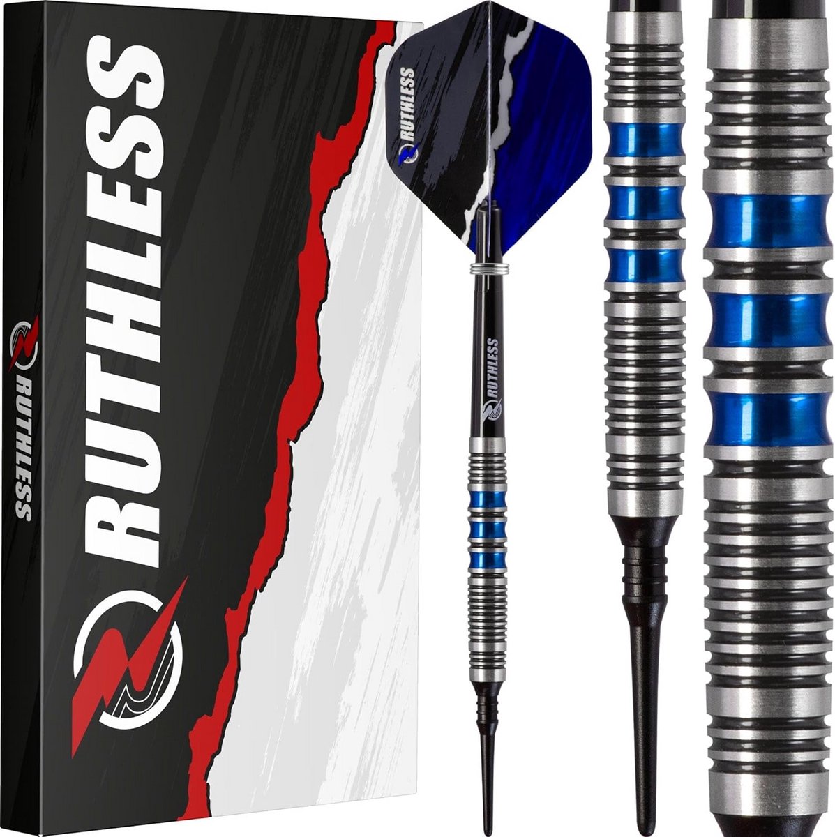 Softtip Tungsten Dartpijlen Set 18 Gram Blauw Professioneel Dart Set