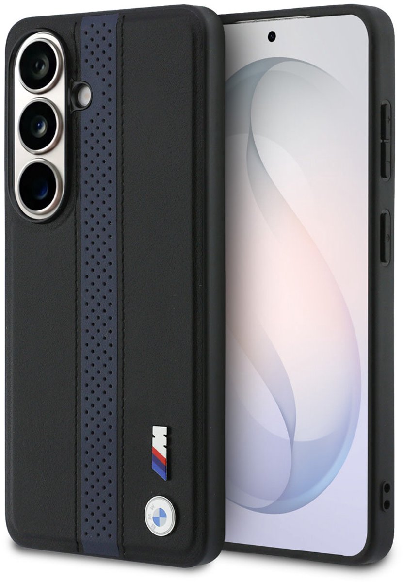 BMW Back cover Galaxy S26 - PU Leather - MagSafe-compatibel - Zwart