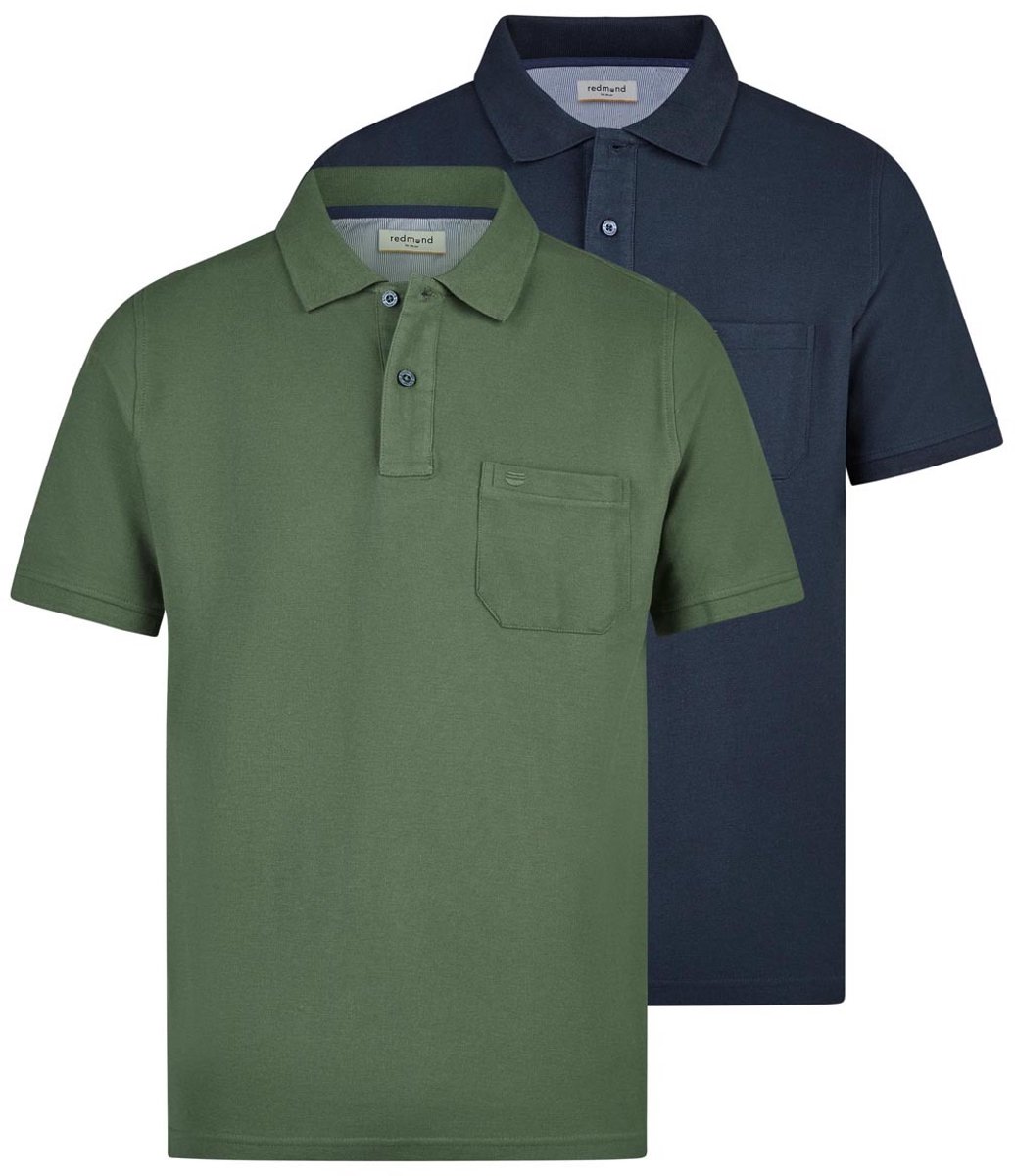 Redmond Heren poloshirt 2 pack Basic