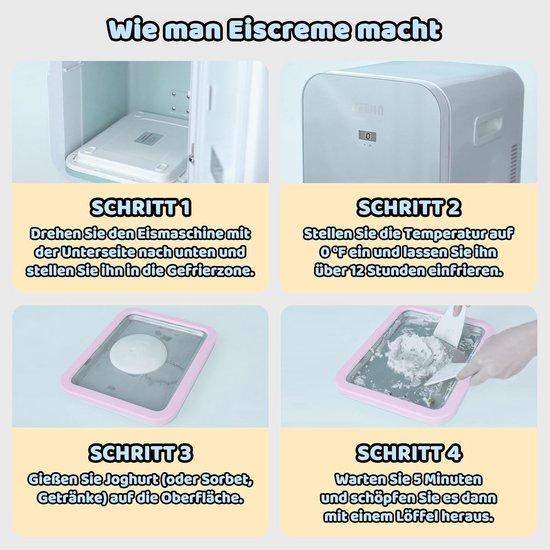Zelf IJshoorntjes Maken Machine voor Heerlijke IJscoupes Thuis van Merkloos — afbeelding 4