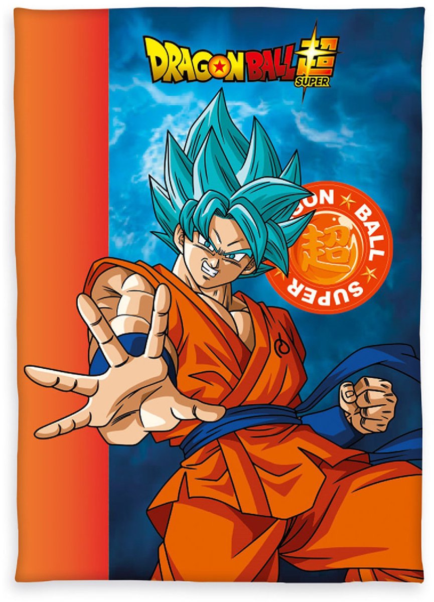 Dragon Ball Super poolfleece deken 100x140cm