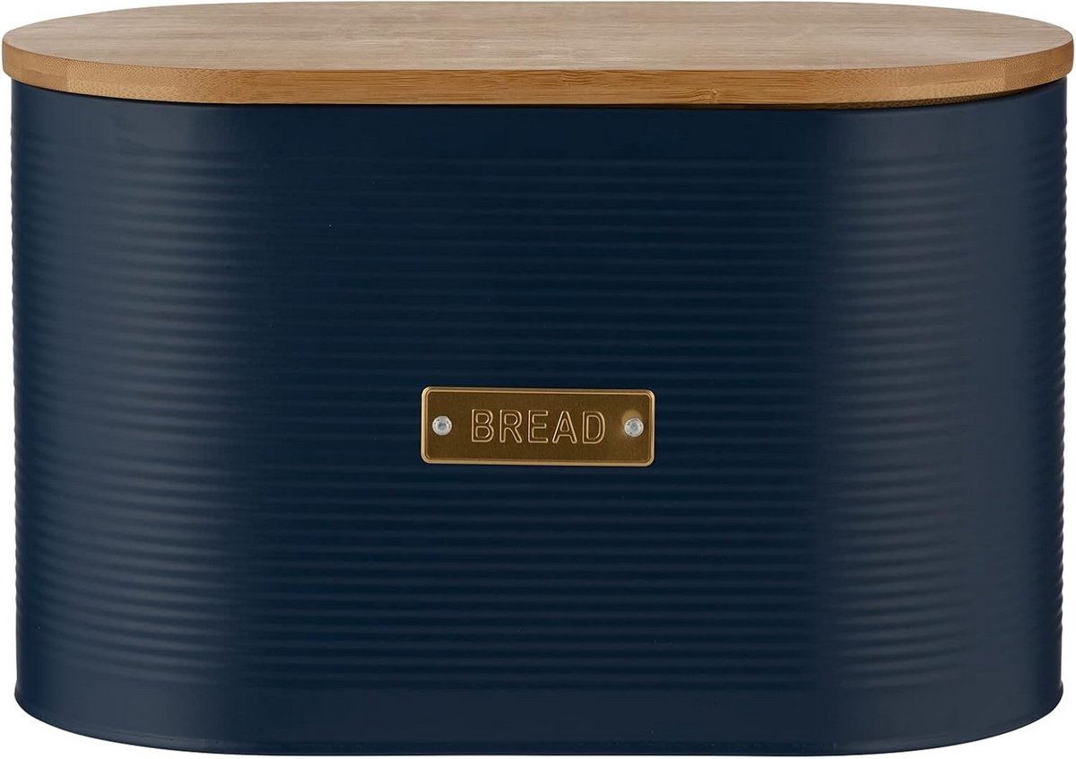 Grote Broodbak met Deksel 10.5 Liter Navy