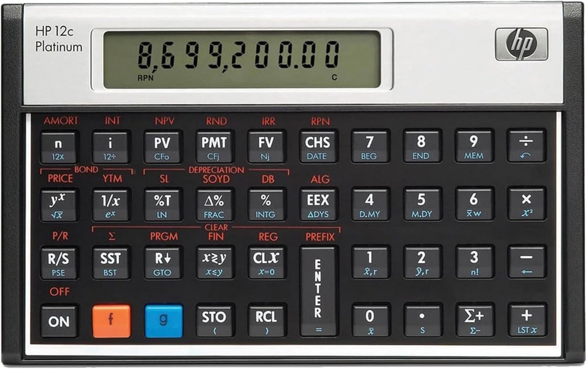 Financiële Rekenmachine met 100+ Bedrijfsfuncties voor Efficiëntie