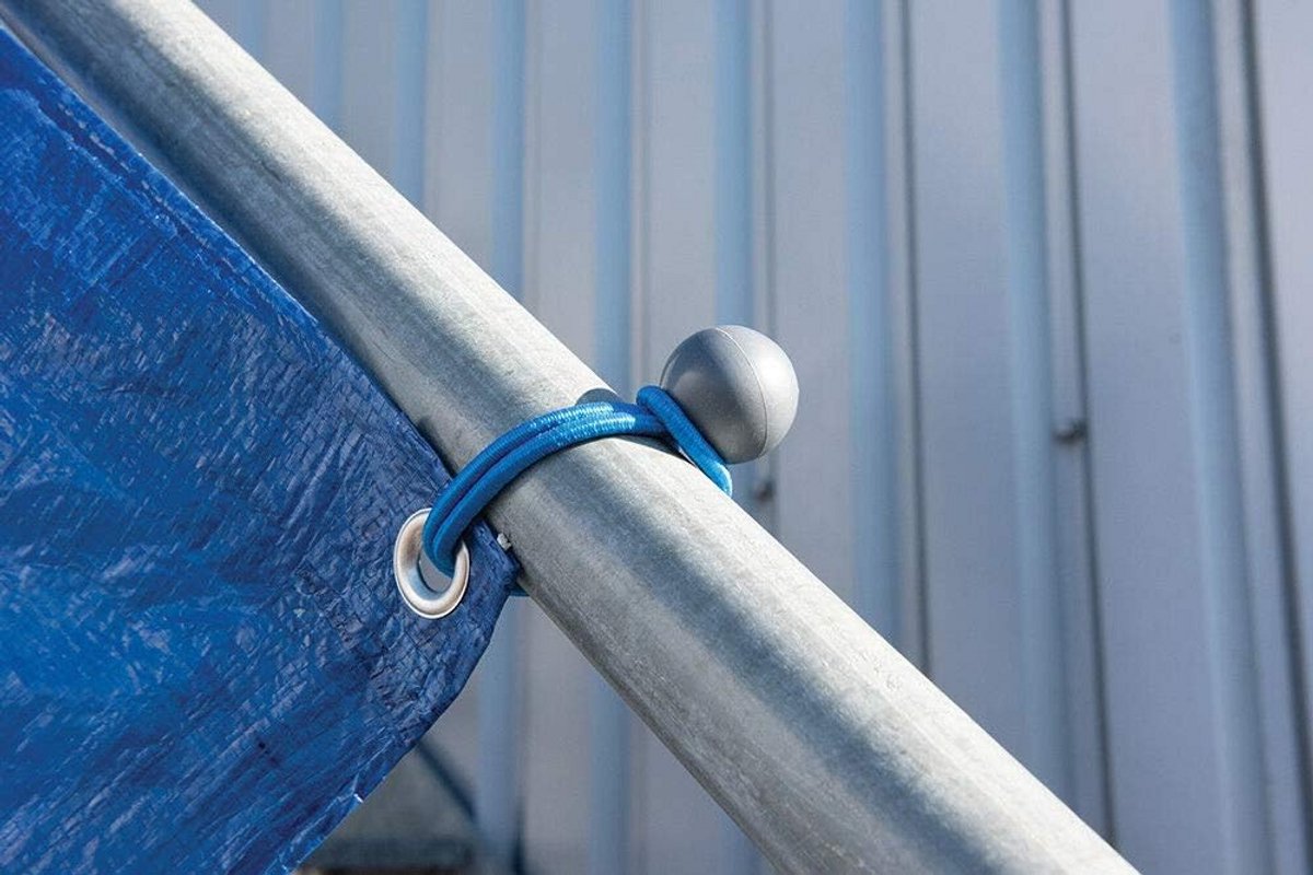 Waterdicht Afdekzeil 6x8m met Ringen - Sterk en Scheurbestendig
