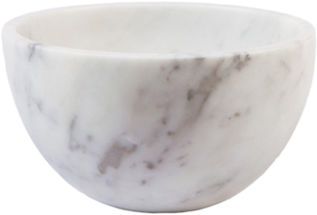 Saniclass Dia Waskom - 21x21x12cm - rond - natuursteen - Marmer