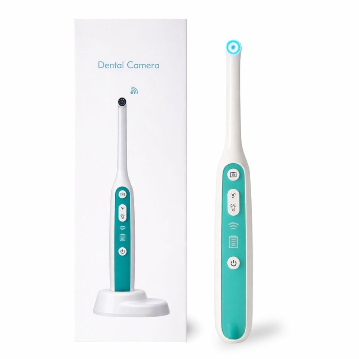 Oravall Dental Camera met LED | Bekijk Aanslag, Gaatjes & Amandelstenen Live