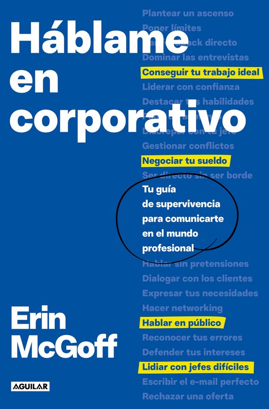 Háblame en corporativo - cover
