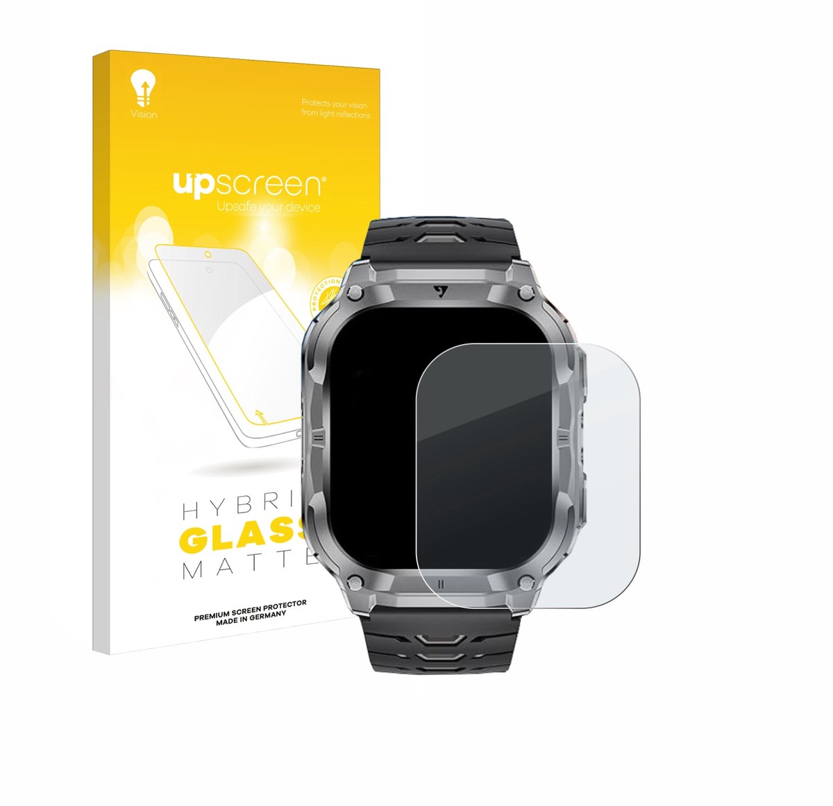 upscreen - Screenprotector voor LIGE EF22 2" - Folie Beschermfolie Beschermglas matte