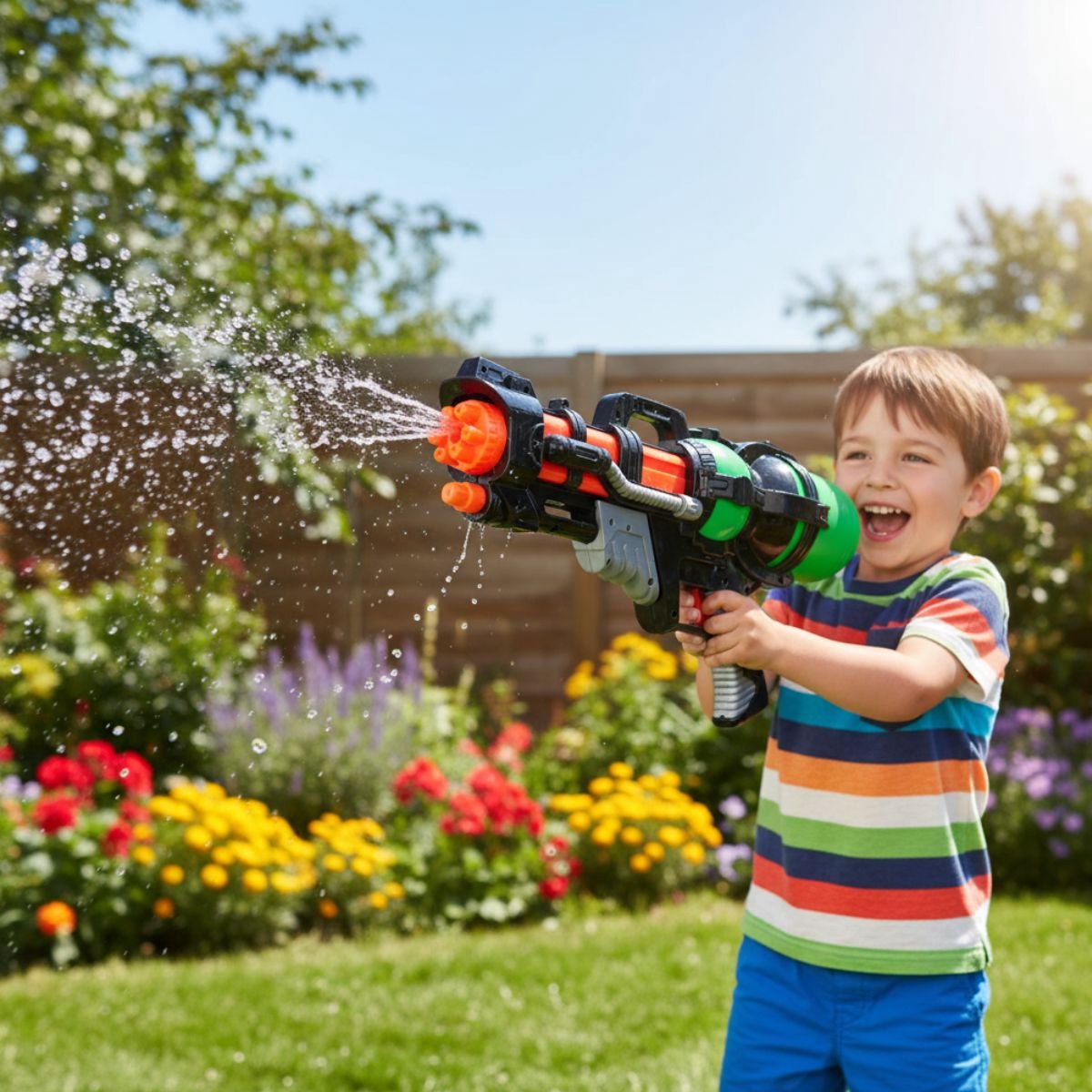 Eddy Toys Watergun 44cm 437g 2as pp - Voor waterpret - Compact formaat — afbeelding 2