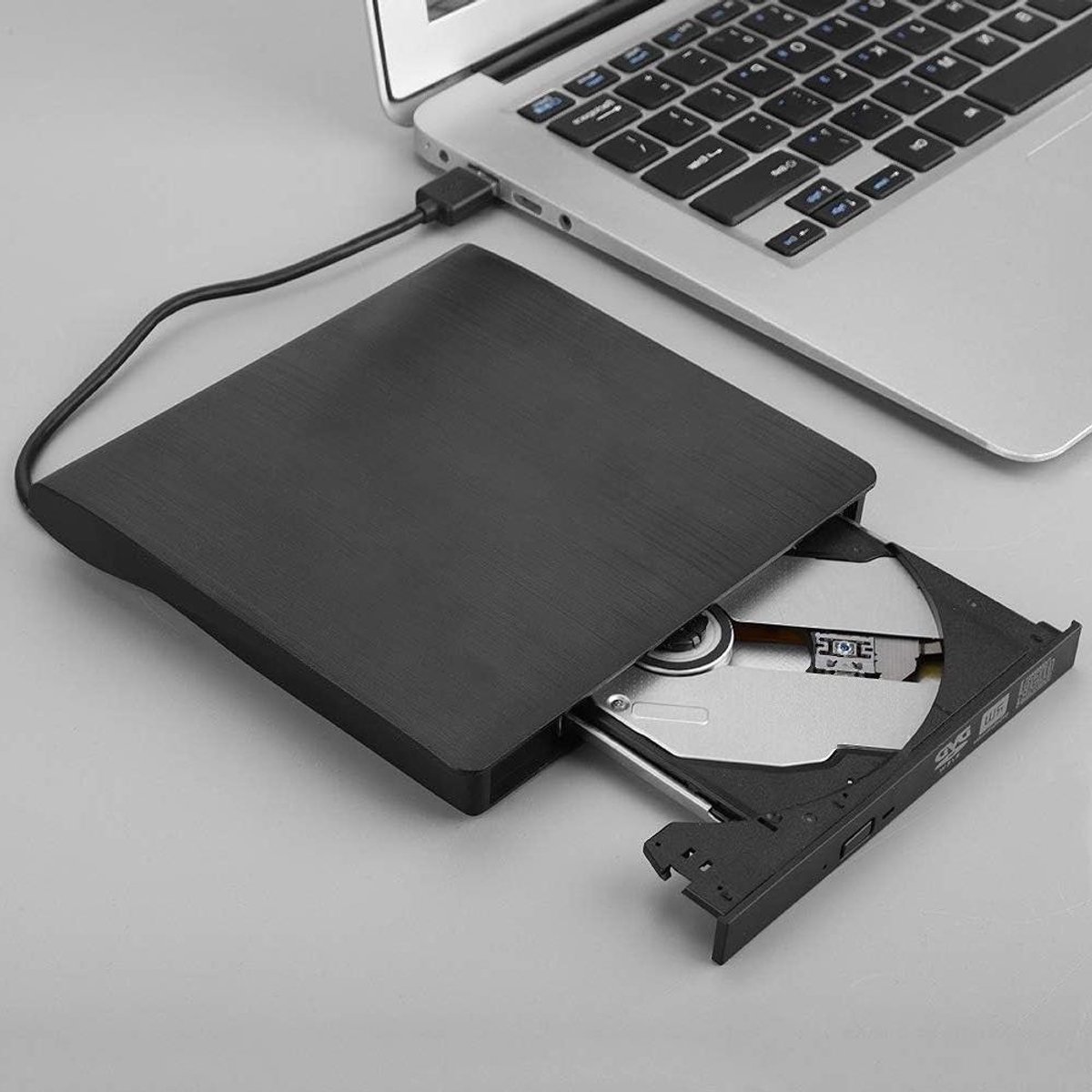 Externe DVD/CD Brander USB 3.0 - Draagbare Optische Dvd-speler voor Windows, MacOS en meer