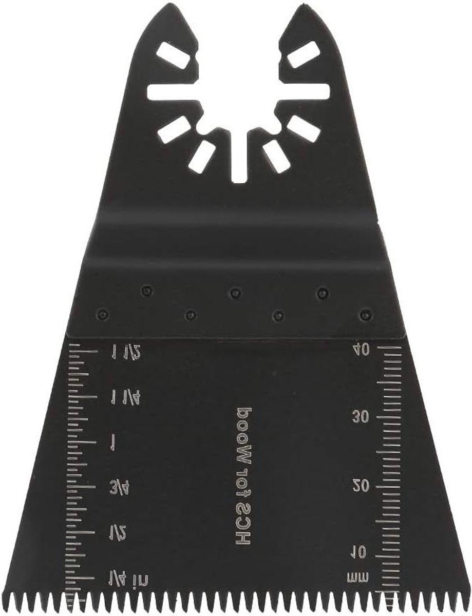 Dailygoods- Zaagblad 65 mm - 10 Stuks - Oscillerend - Robuust - Voor Hout/Kunststof - Hoge Compatibiliteit