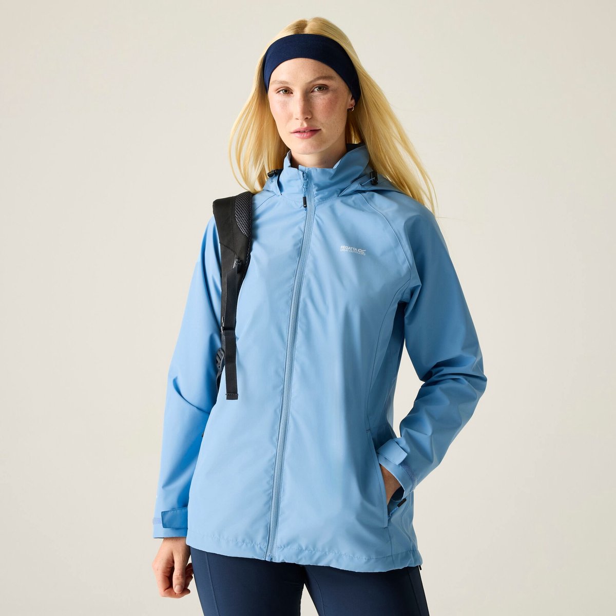 Dames Daysha II Waterdichte Shelljas Blauw