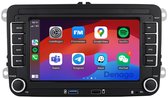 Carplay autoradio voor Volkswagen | 2003 t/m 2020 | Android 13 | Apple Carplay & Android auto | Denago | 2025 model | 2003 2004 2005 2006 2007 2008 2009 2010 2011 2012 2013 2014 2015 2016 2017 2018 2019 2020 | Bluetooth & Wifi