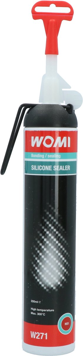 Womi siliconenpakking w271 - 200 ml rood - hittebestendige afdichting - oliebestendig - flexibel & duurzaam