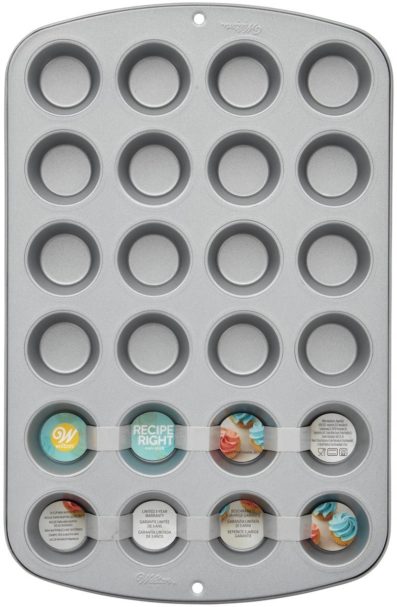 Wilton Recipe Right Mini Muffin Bakvorm - 24 cupcakes - ? 35 cm