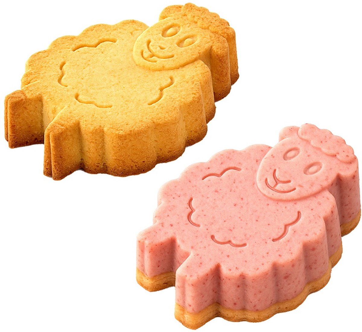 Bakvorm Silicone Schaap 20x16x4,5 cm - Springvorm - Vorm voor Bakken - Taartvorm - Bakplaat – foto 7