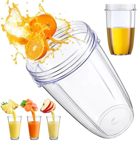 Fruitpers Beker voor Sappige Extractor Mixer - Vervangende Cup voor 900W Mixer met Fruitpers Functie — afbeelding 4