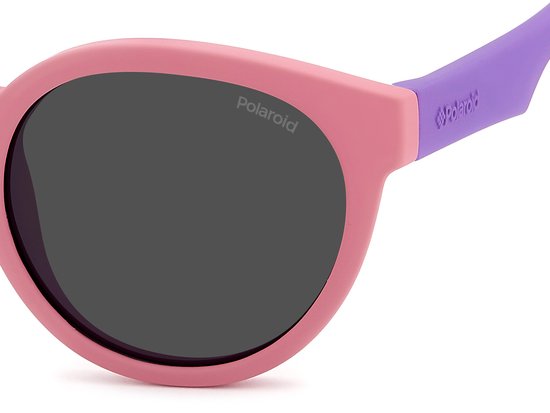 Polaroid Flexibele Zonnebril PLD 8019/S Kinderen Paars Polariserend van Merkloos — afbeelding 5